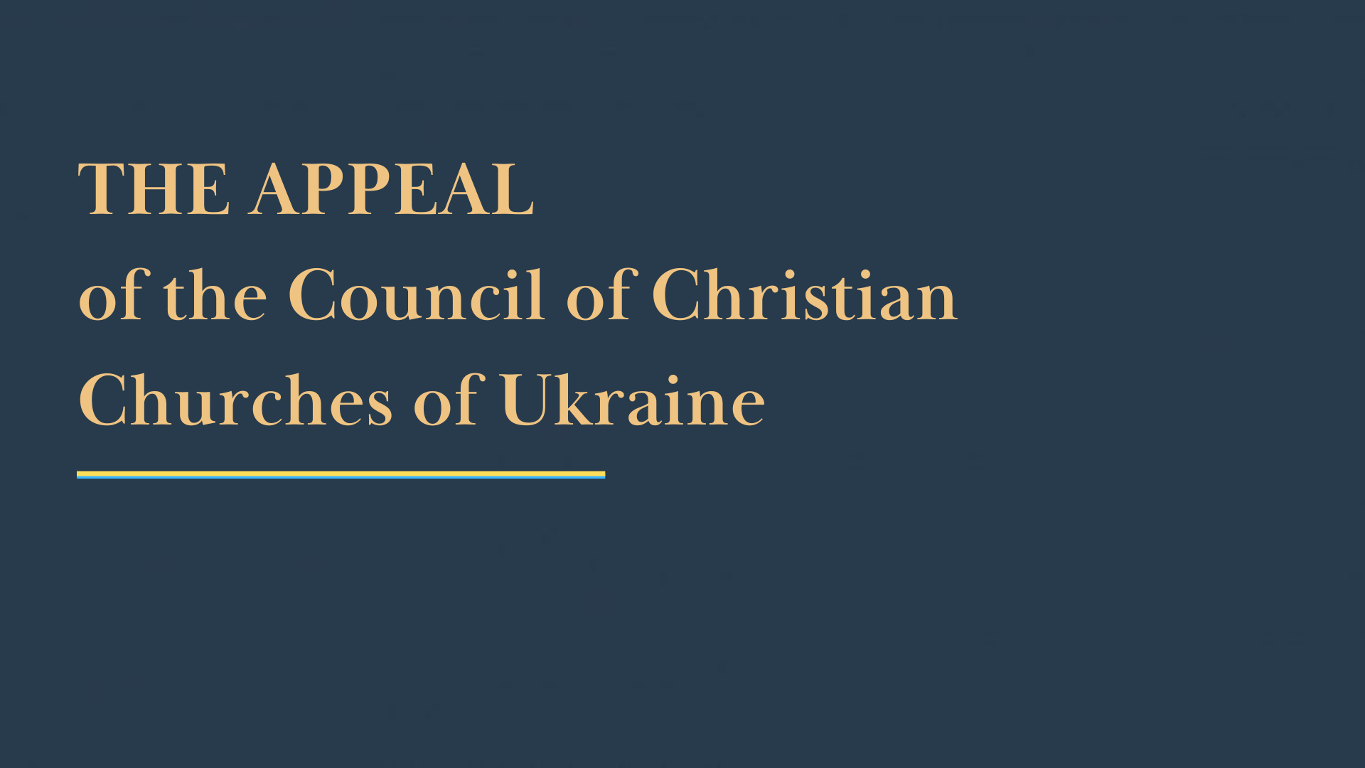 Statement of the Council of Christian Churches of Ukraine on Supporting the Position of the Ukrainian Institute of National Remembrance in the Search and Exhumation of Polish Graves